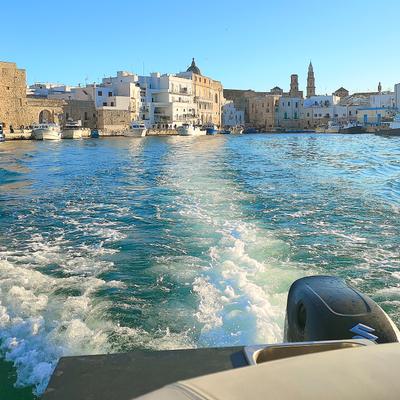 Boat tour along the coastlines of Monopoli 