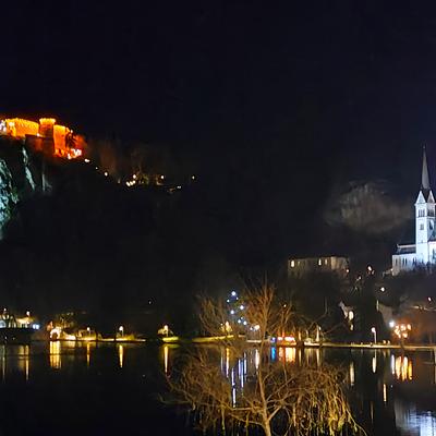 First time at Lake Bled in December