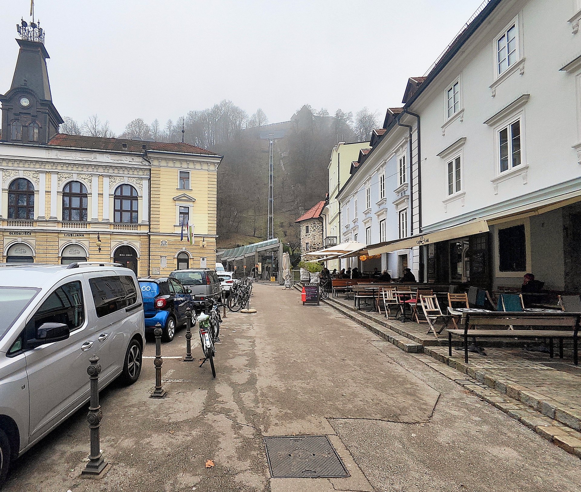 Upper Funicular Station To Ljubljana Castle