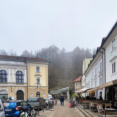 Upper Funicular Station To Ljubljana Castle