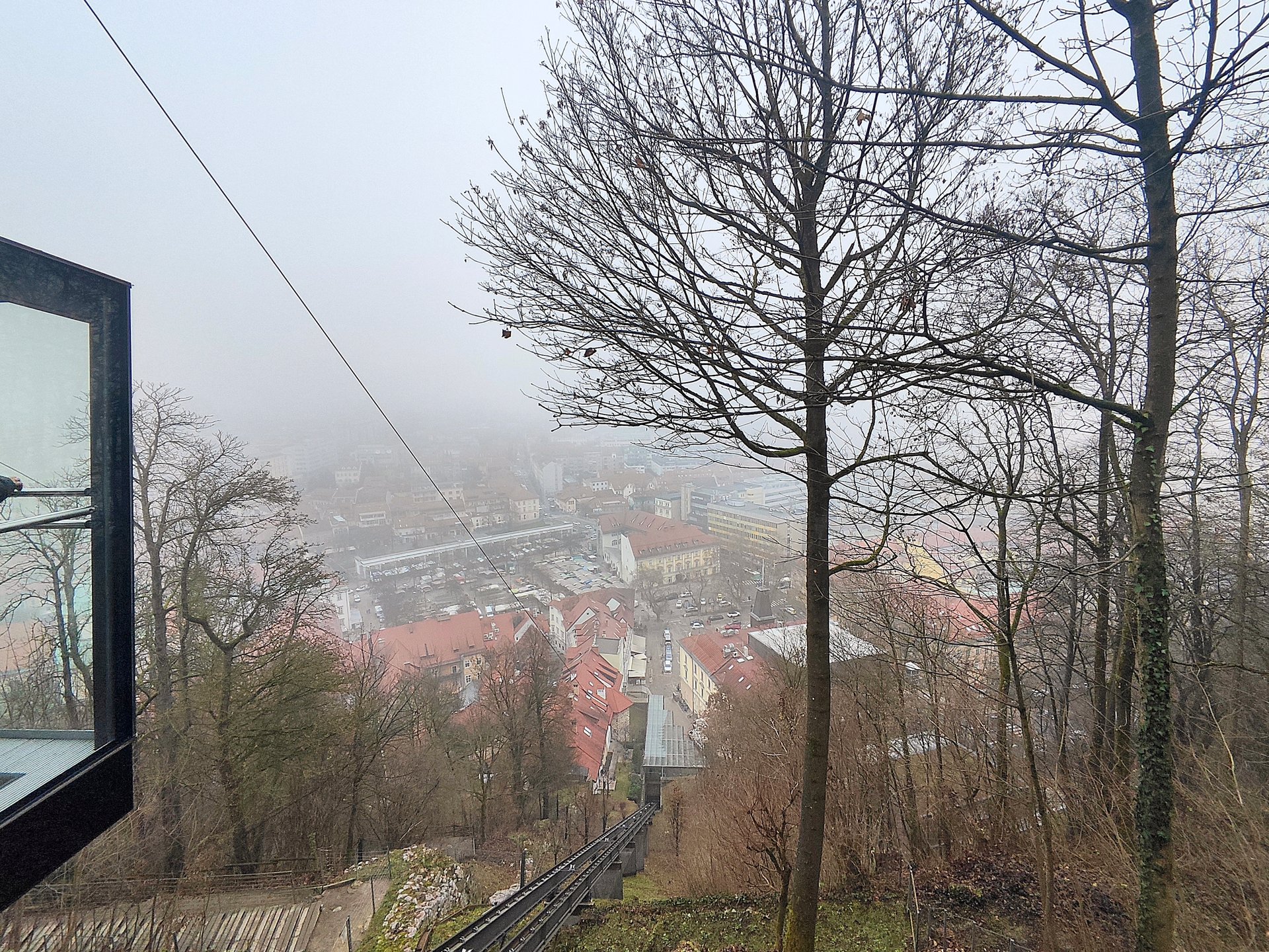 Upper Funicular Station To Ljubljana Castle