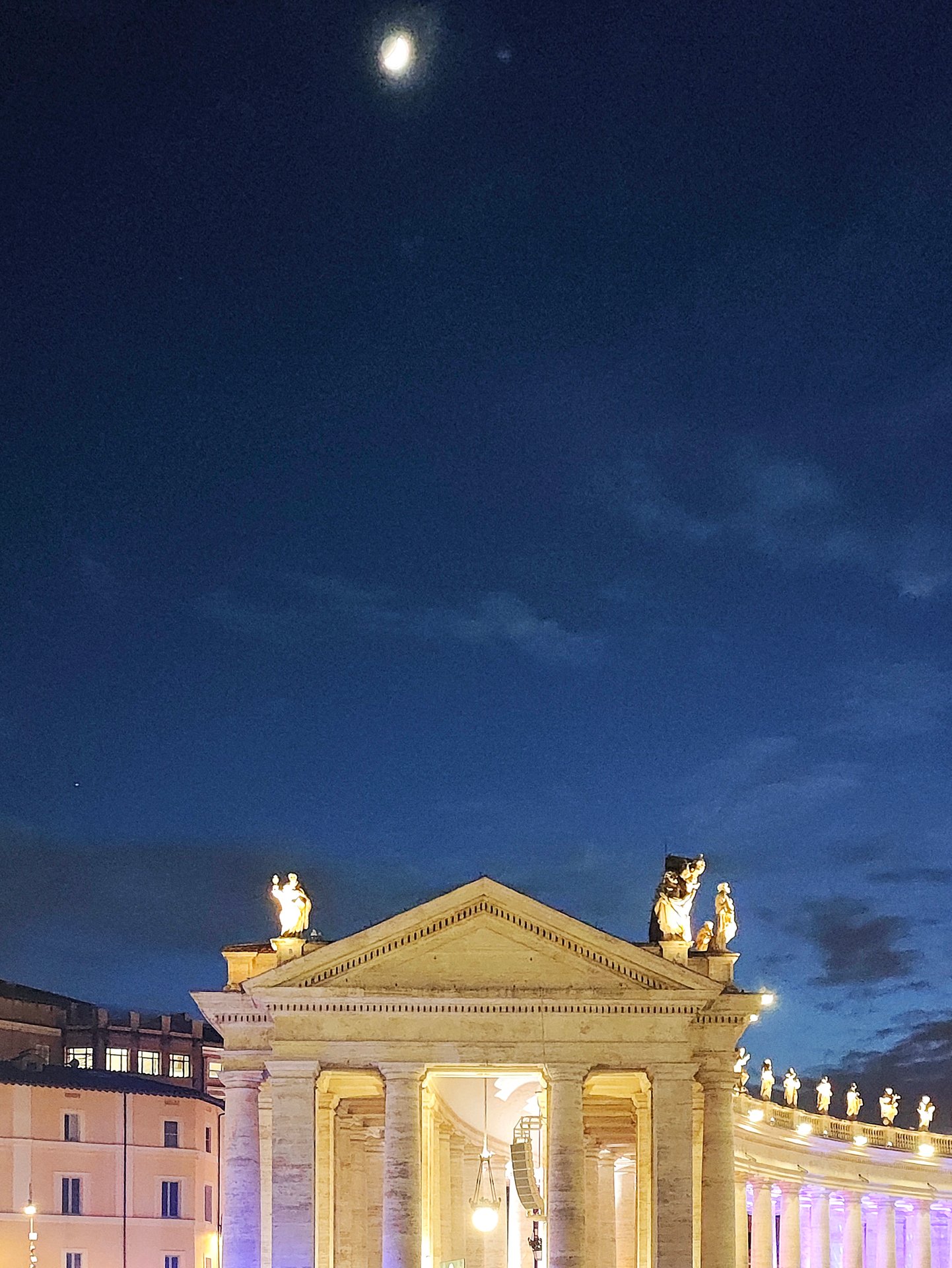 Christmas celebrations in St. Peter's Square at the Vatican