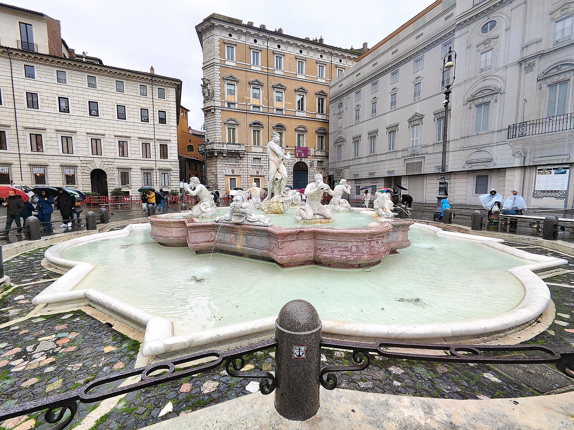 Fountain of the Moor at the southern end of Piazza Navona